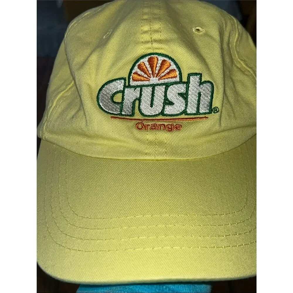 Orange 🍊 Crush 🥤 Embroidered Baseball ⚾️ Cap 🧢